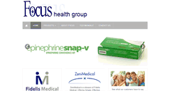 Desktop Screenshot of focushealthgroup.com